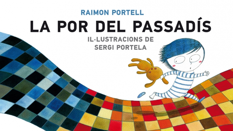 Portada del llibre, amb il·lustracions de Sergi Portela