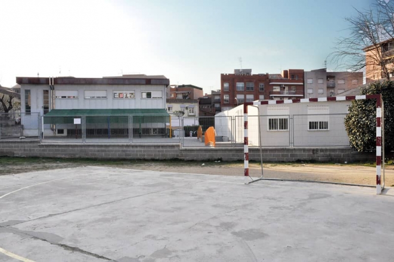 Actual ubicació de l’Escola Palau d’Ametlla al carrer de Sant Isidre