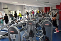 Sala de fitness del comples Les vernedes