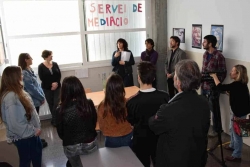 Presentació del Servei de Mediació a l'Institut Marta Mata