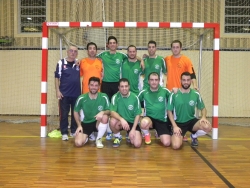 Equip sènior 2016-2017 (Fotografia cedida per l'Associació Esportiva de Montornès de Futbol Sala)