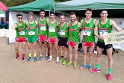 L'equip masculí de cros del Club Atletisme Montornès (Foto: CA Montornès)