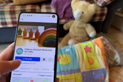 Pàgina de Facebook d'Infancia i Educació