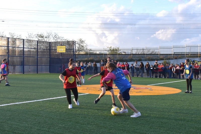 Un moment de la final femenina de la fase local.