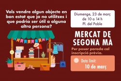 Imatge de promoció del mercat de segona mà.