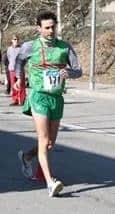 David Pueyo, Subcampió de Catalunya dels 20 km marxa (Foto: Twitter CE Montornès Atletisme)