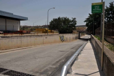 Vista del carrer en direcció a Montornès