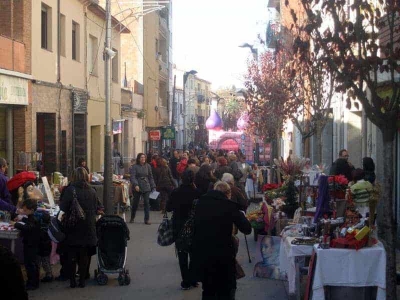 Carrer Major. Fira del comerç (2010)