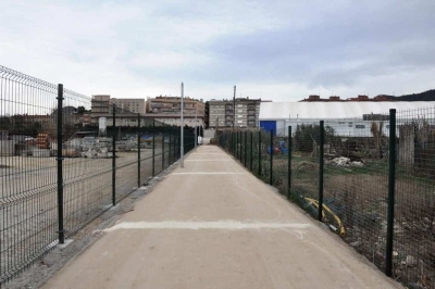 Nou accés al camí des de Can Parera 