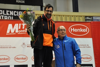 L'atleta olímpic Jesús Ángel García Bragado, padrí de la 25a Mitja Marató