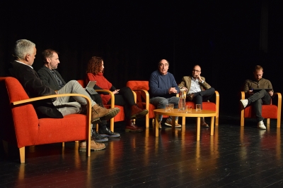 Un moment de l'acte del 10è aniversari de l'Urban River Lab.