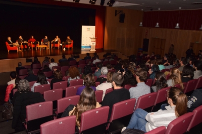 Un moment de l'acte del 10è aniversari de l'Urban River Lab.