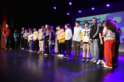 Intervenció de l'alumnat de l'Escola Palau d'Ametlla.