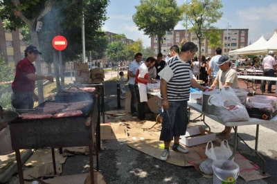 Preparació de la botifarrada