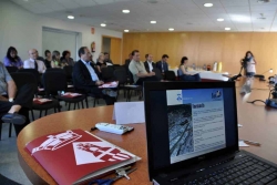 Un moment de la presentació celebrada a la Sala d'Actes de l'Ajuntament