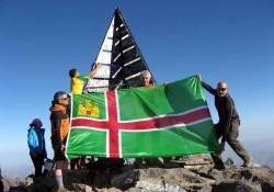 L'expedició al cim del Toubkal (Foto cedida per l'Associació Lleure Montornès)