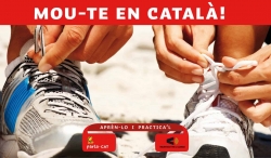 Imatge promocional de la campanya "Mou-te en català"