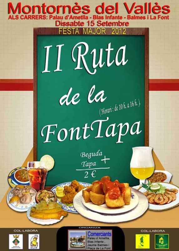 cartell anunciador de la II FontTapa