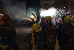 Correfoc amb les colles convidades