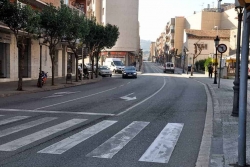 Vista de l'avinguda de l'Onze de Setembre