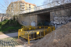 Obres de millora de la xarxa de subministrament d'aigua al torrent de Vinyes Velles