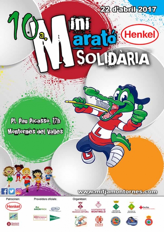 Cartell de la 10a Mini Solidària