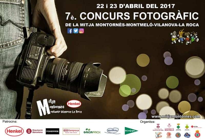 Cartell del 7è Concurs fotogràfic de la Mitja