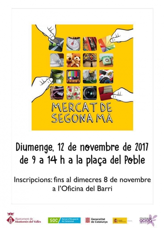 Cartell del mercat de segona mà