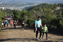 Milers de persones han creuat les muntanyes del Parc de la Serralada Litoral en la Marxa Popular