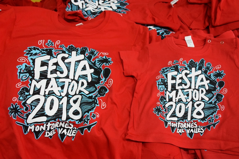 Samarretes de la Festa Major 2018