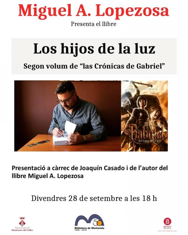 Cartell de la presentació del llibre