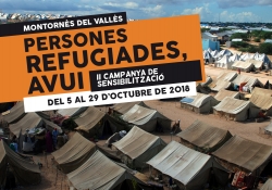 Imatge de la campanya "Persones refugiades, avui"