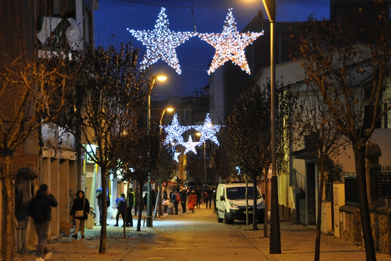 Enllumenat de Nadal a Montornès