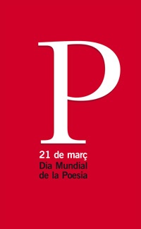 Cartell del Dia Mundial de la Poesia