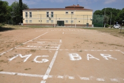 Espai on s'ubicarà el nou centre juvenil al carrer del Molí