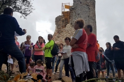 Visita al castell durant les Jornades Europees de Patrimoni 2019