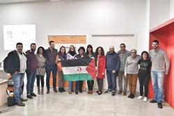 Membres de la CCASPS. El segon per l'esquerre, el regidor de Coorperació Internacional, Sergio Carrillo (Foto: Fons Català de Cooperació)