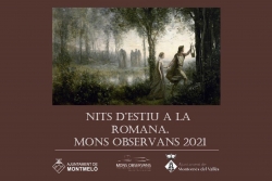 Cartell de la programació Nits d'estiu a la romana 2021