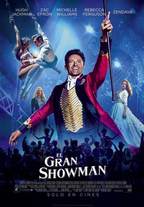 Cartell d'El Gran Showman