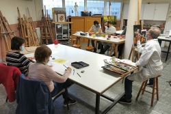 Taller de dibuix i pintura al Casal de Cultura