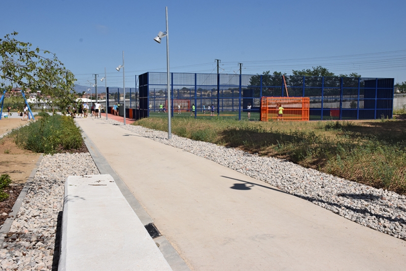 El Parc Socioesportiu de Montornès Nord.