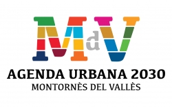 Logotip de l'Agenda Urbana 2030 de Montornès del Vallès