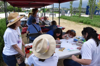 Parada de l'associació DiverMON als I Jocs Esportius per la Discapacitat.