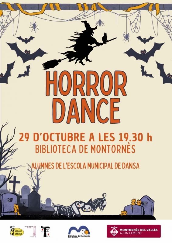 Cartell de l'espectacle "Horror Dance".