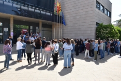 Un moment de la lectura del manifest.