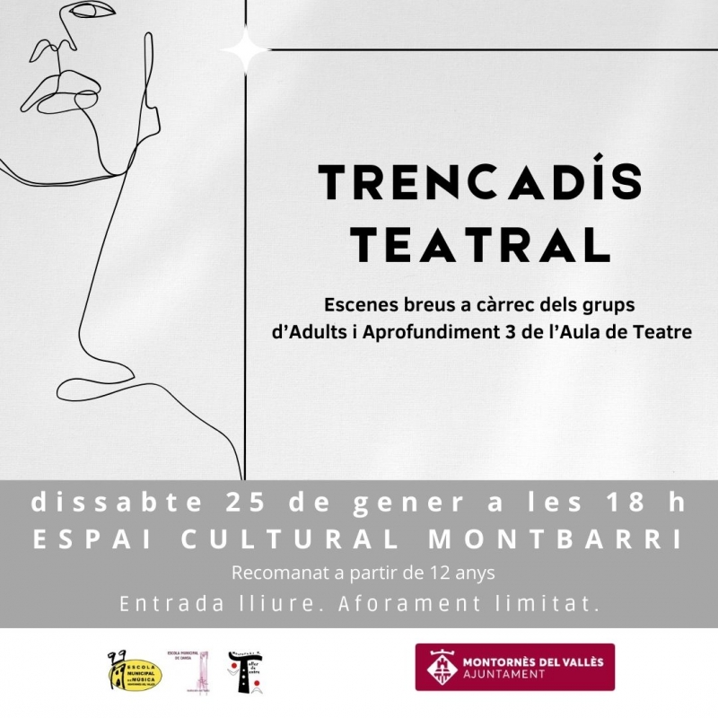 Cartell de l'activitat.