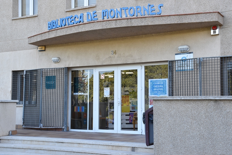 Exterior de la Biblioteca.