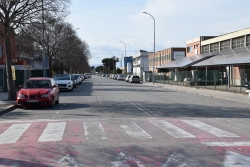 El Gran Vial abans de l'inici de les obres.