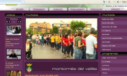 Captura de pantalla del web de Vallès Visió