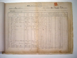 El document restaurat correspon al registre fiscal de solars i edificis de l'any 1893